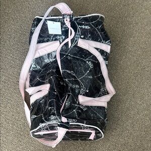 Capezio Black and Pink dance Travel Bag